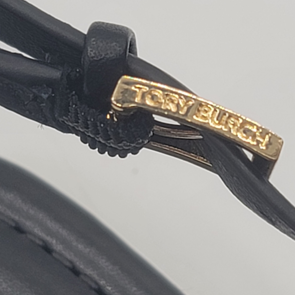 Tory Burch Claire Flat Thong (BLACK)Sandal - Picture 6 of 12